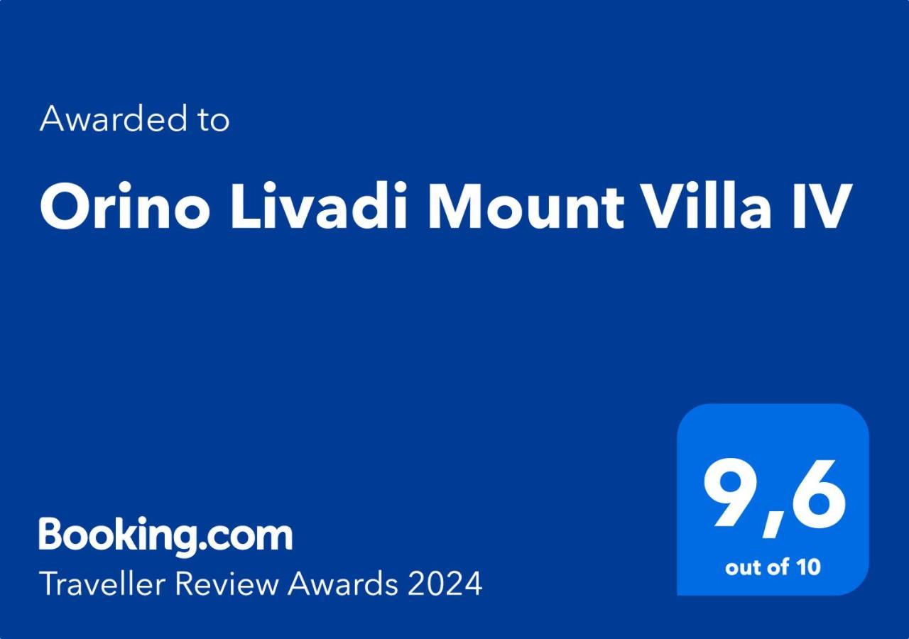 Orino Livadi Mount Villa IV Arachova Exteriér fotografie